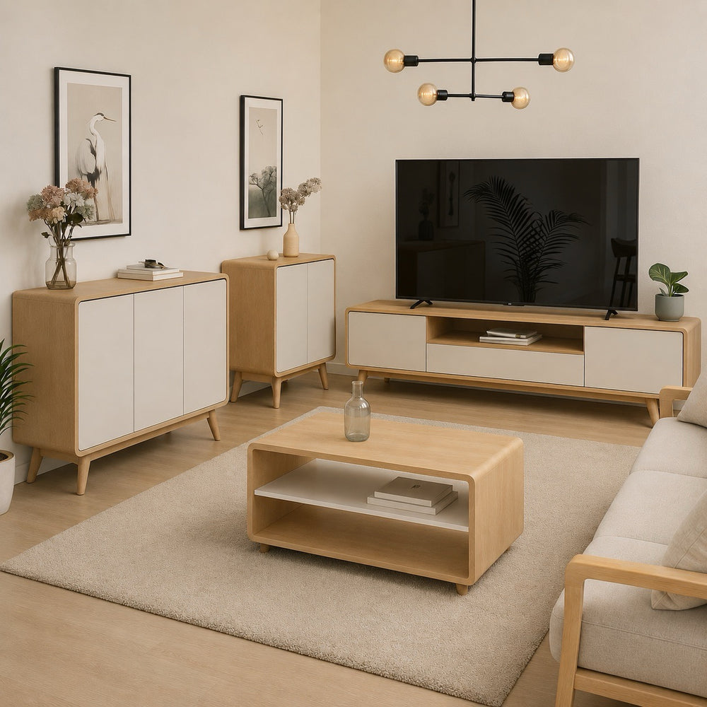 Buffet Comoda en bois massif OSLO 1 | VESKOR