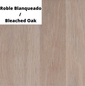 VESKOR madera maciza roble blanqueado