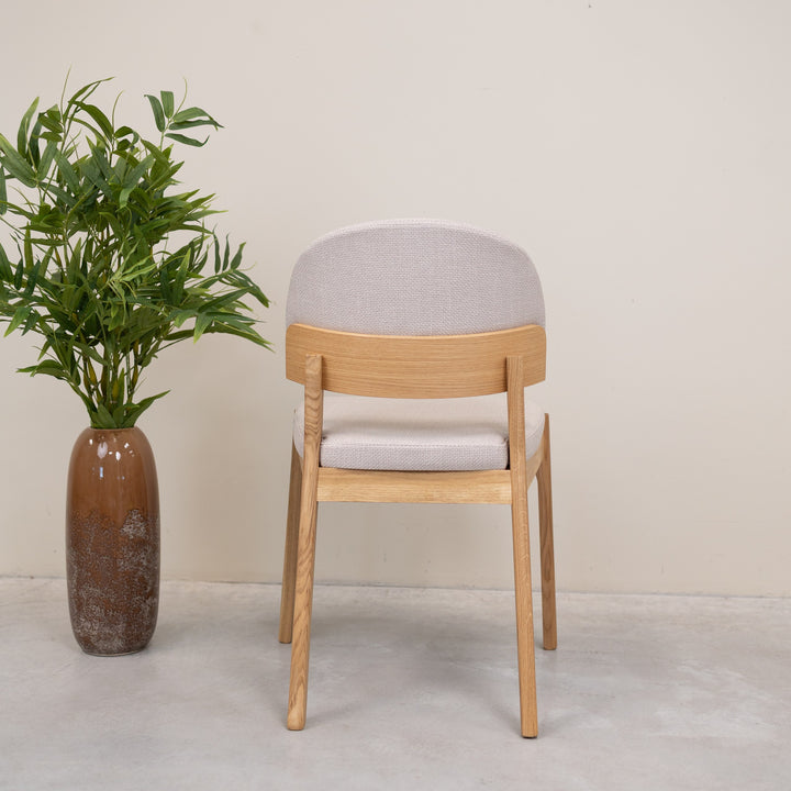 Pack de 2 o 4 Sillas de Madera Maciza de Roble Astrid | VESKOR