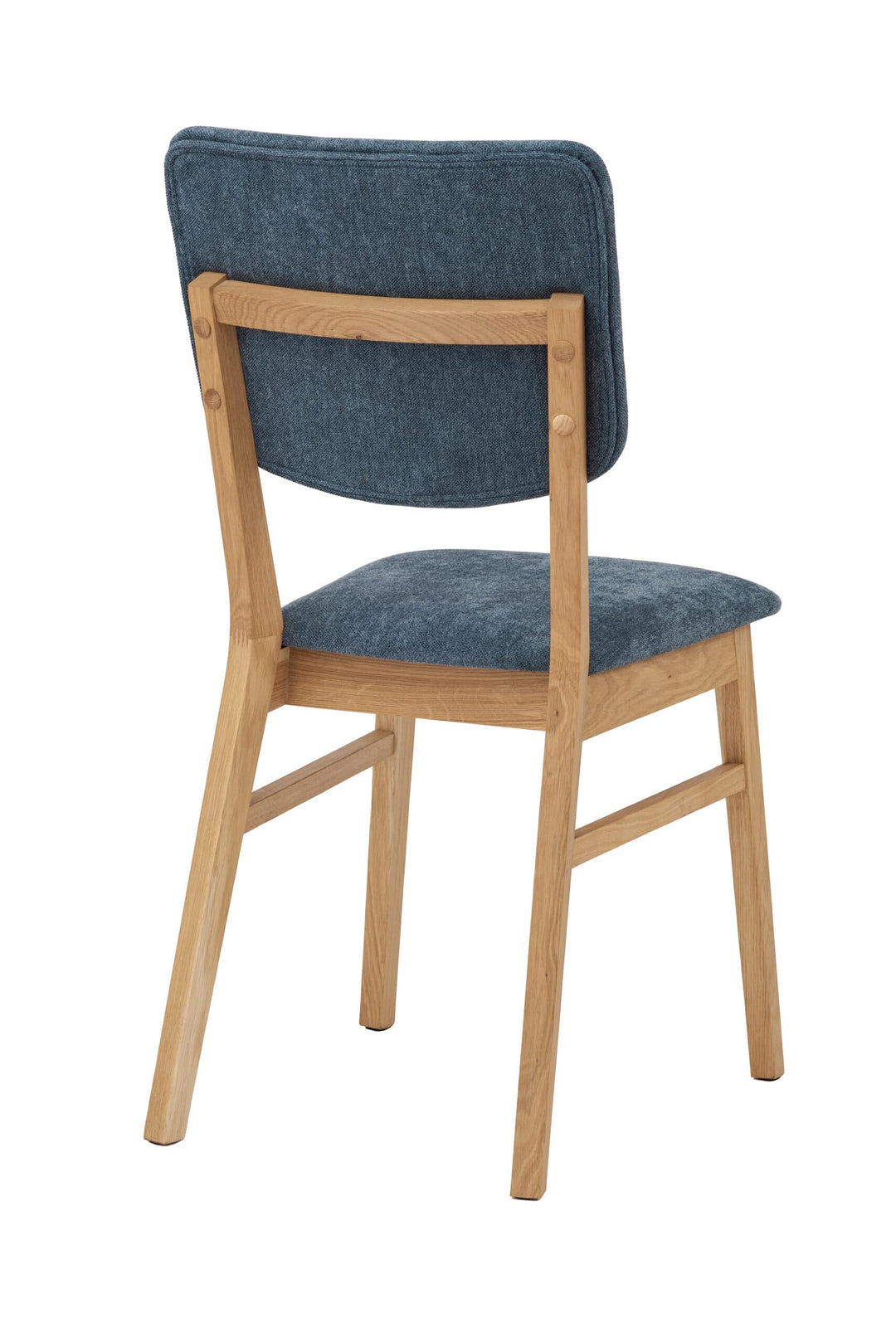  de 2 o 4 Sillas de Comedor Tallin, Estructura de Madera Maciza de Roble, Tapizado | VESKOR