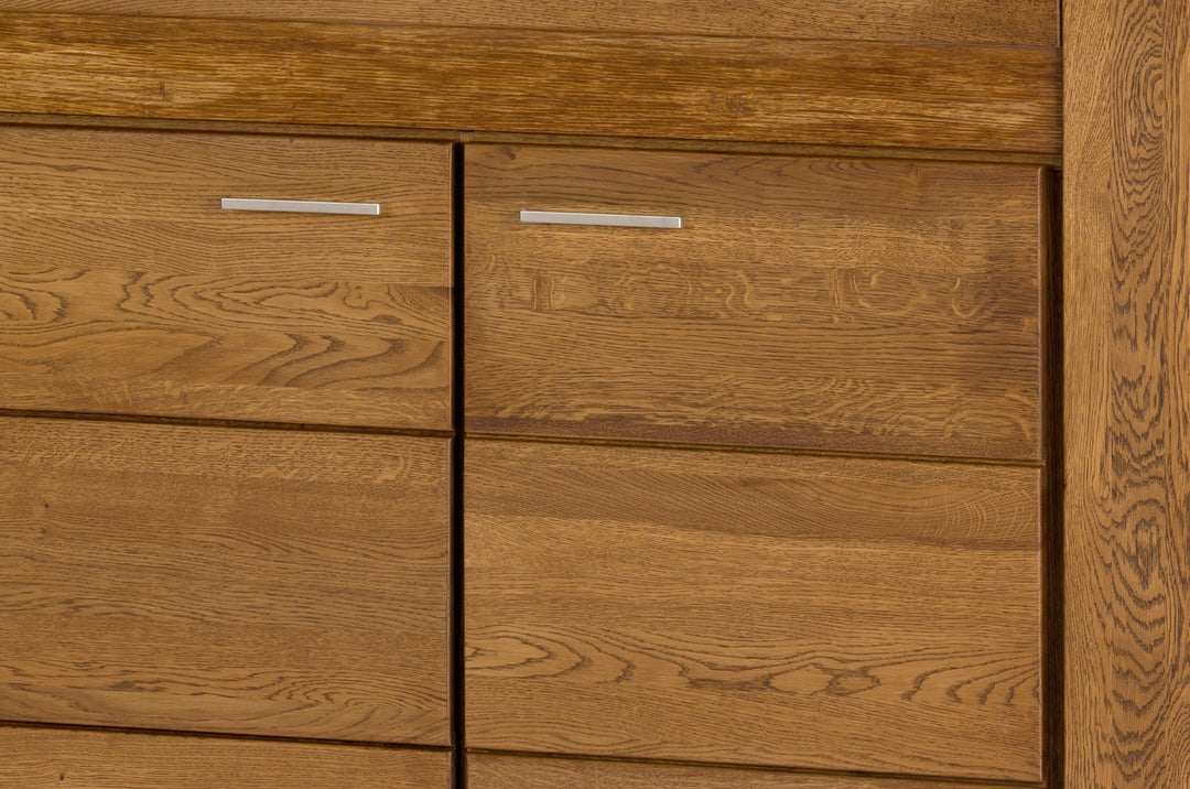 Cómoda madera de roble VELVET 44, 125x42x88 cm. | VESKOR
