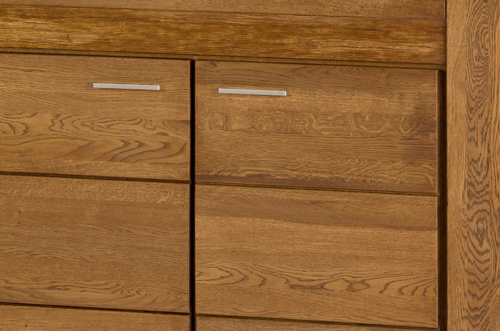 Cómoda madera de roble VELVET 44, 125x42x88 cm. | VESKOR