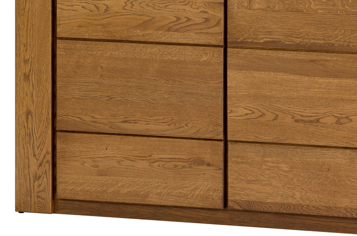 Cómoda madera de roble VELVET 44, 125x42x88 cm. | VESKOR