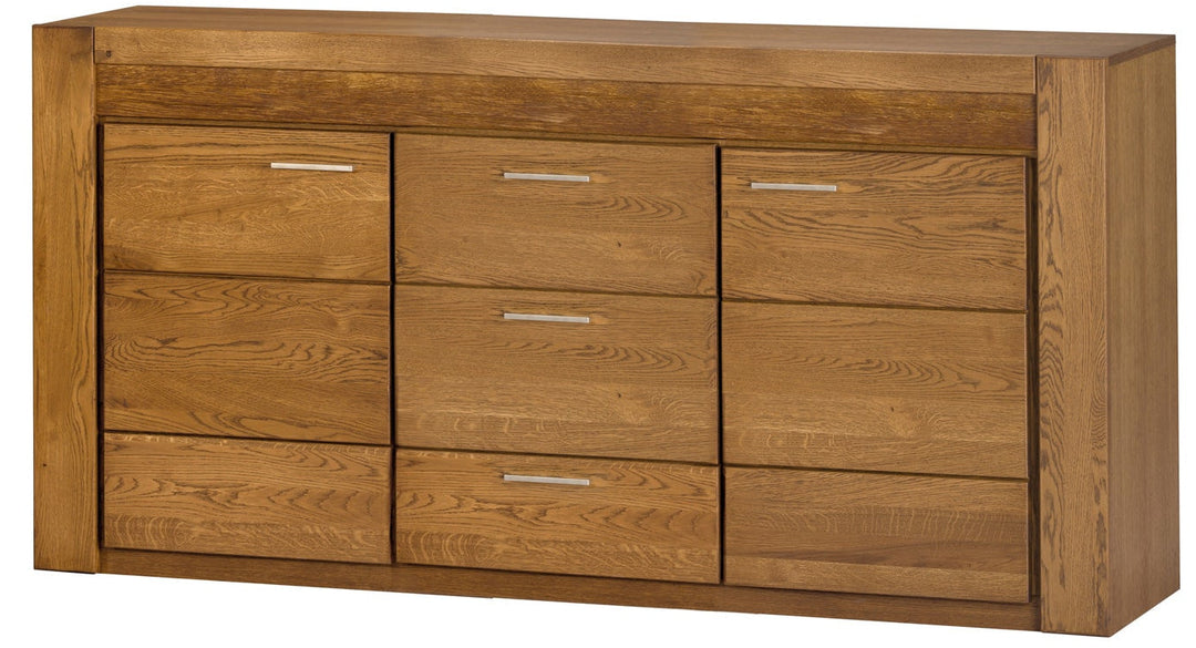 Cómoda madera de roble VELVET 47, 181x42x89 cm. | VESKOR