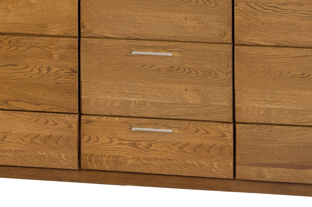 Cómoda madera de roble VELVET 47, 181x42x89 cm. | VESKOR