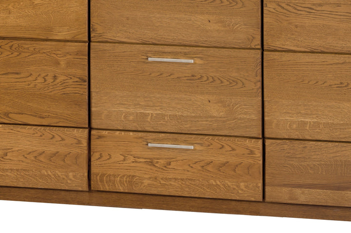 Cómoda madera de roble VELVET 47, 181x42x89 cm. | VESKOR