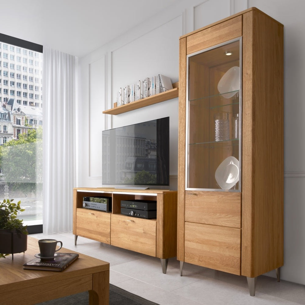 VESKOR Muebles de madera maciza de roble de la colección Latina. Mueble nórdico con un diseño moderno