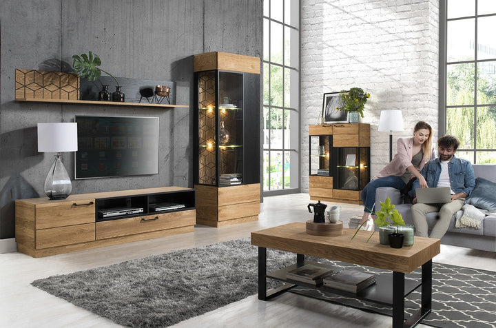  VESKOR Muebles de madera roble Mozaik, mesas de comedor, vitrinas, aparadores diseño nórdico moderno escandinavo 