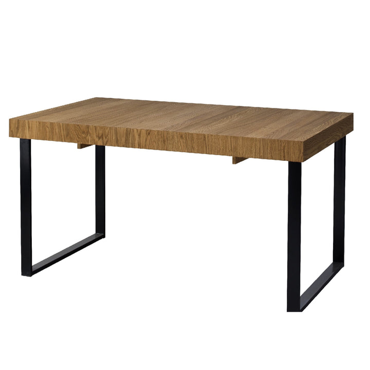VESKOR Muebles de madera roble Mozaik, mesas de comedor extensible nórdico moderno escandinavo 