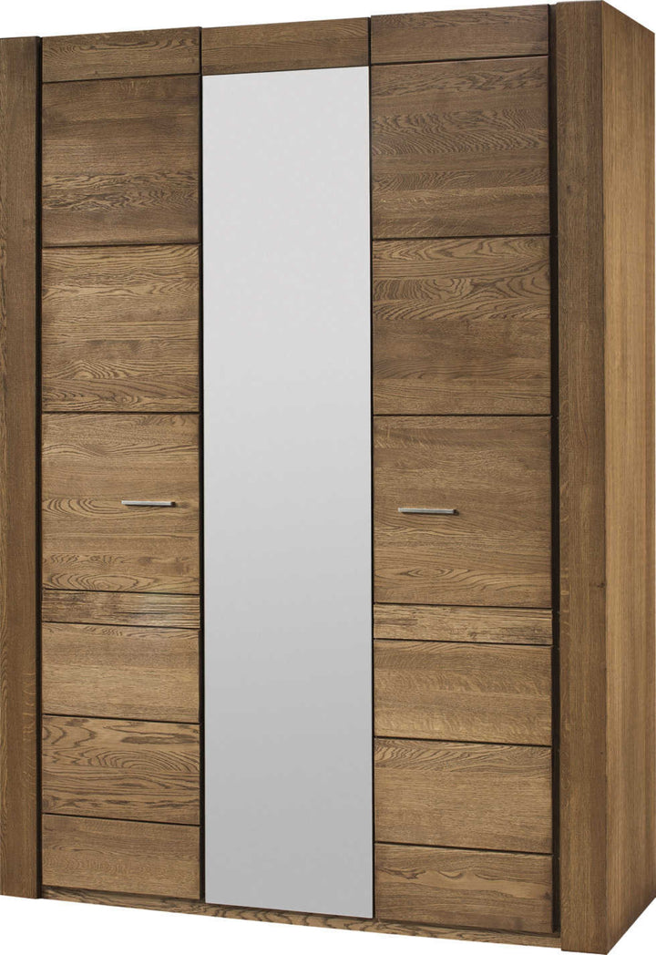 VESKOR Mueble armario de madera maciza de roble de la colección Velvet. Mueble nórdico con un diseño moderno 